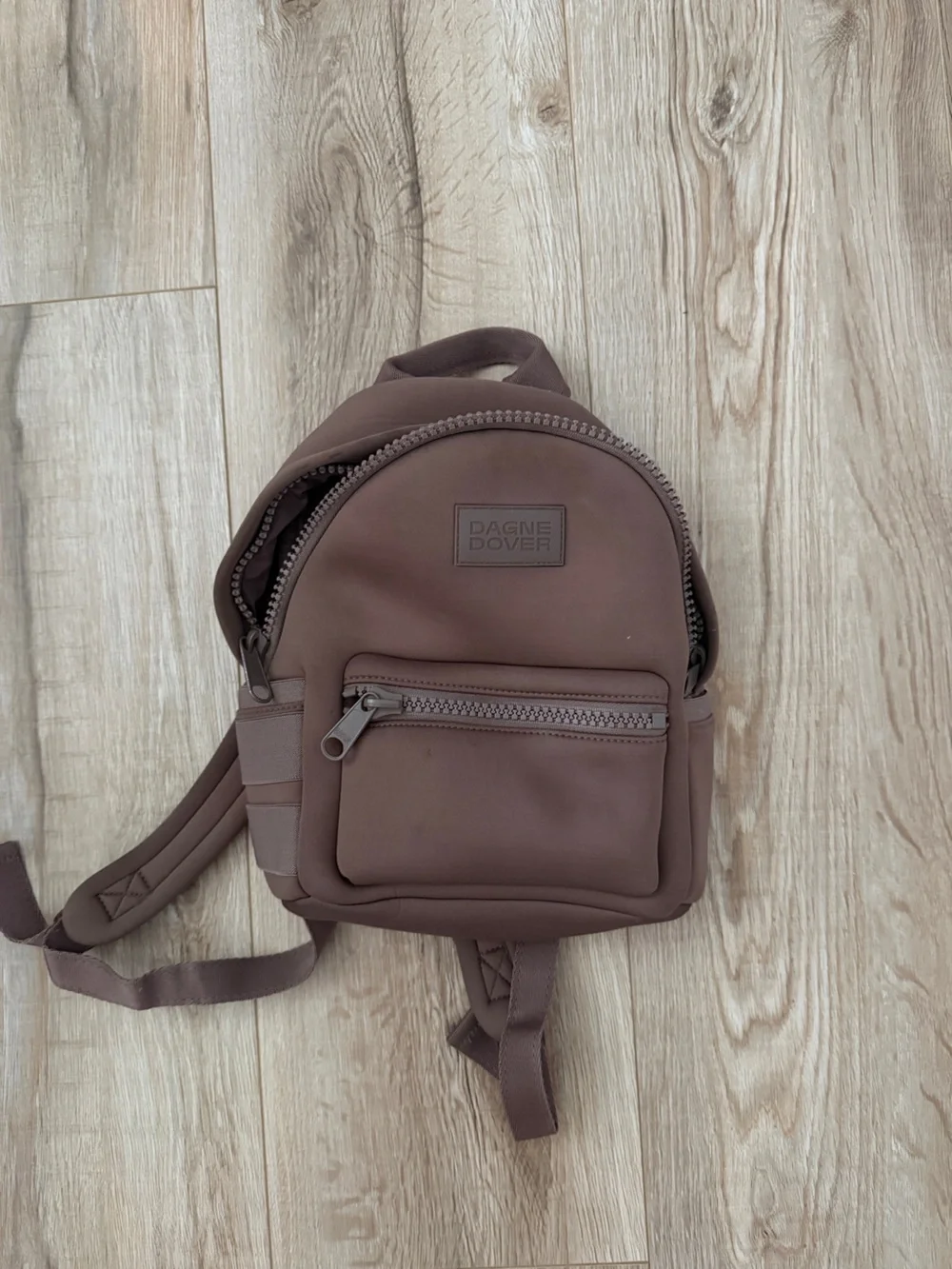 Dagne Dover Brown Mini Sling Backpack